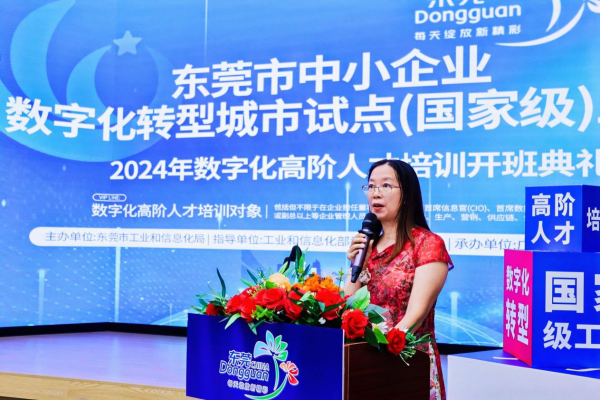 东莞2024年数字化转型高阶人才培训开班啦！(图3)