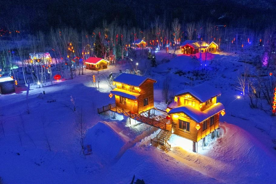 必威咨询：冰雪伊春真热！森林冰雪线%(图2)