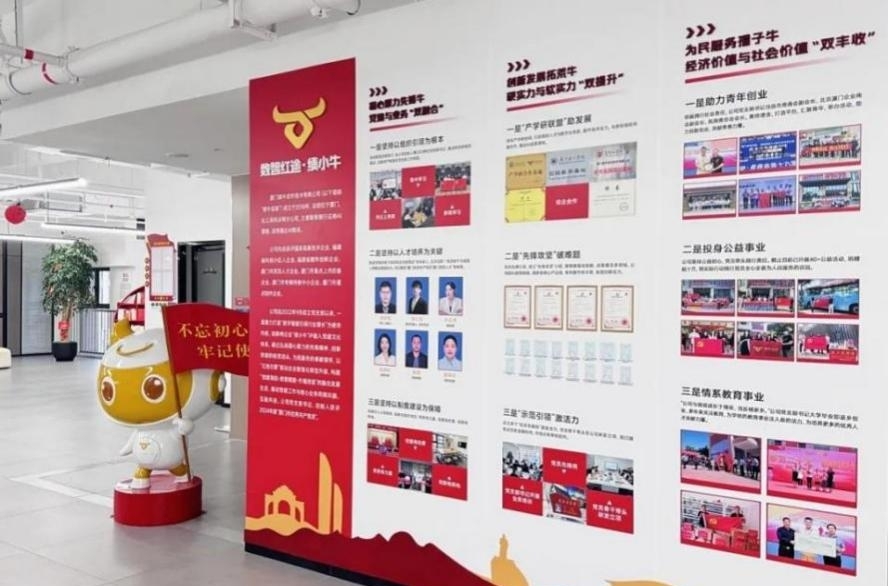 必威网站：厦门绩牛智能科技：党建红引领AI蓝“三牛”驱动高质发展(图1)