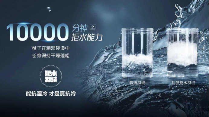 必威网站：锚定“抗湿冷”赛道利郎牵头起草国内首批拒水羽绒团体标准(图2)